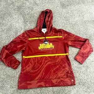 Loyola Ramblers Hoodie Sweatshirt Women Large